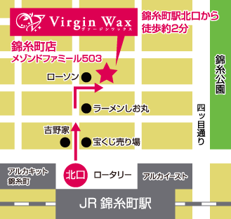 錦糸町店アクセスマップ